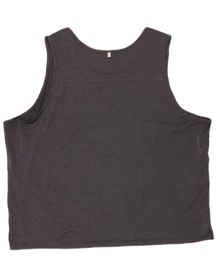 Russell Athletic Chaleco para hombre Top 2XL Gris Poliéster