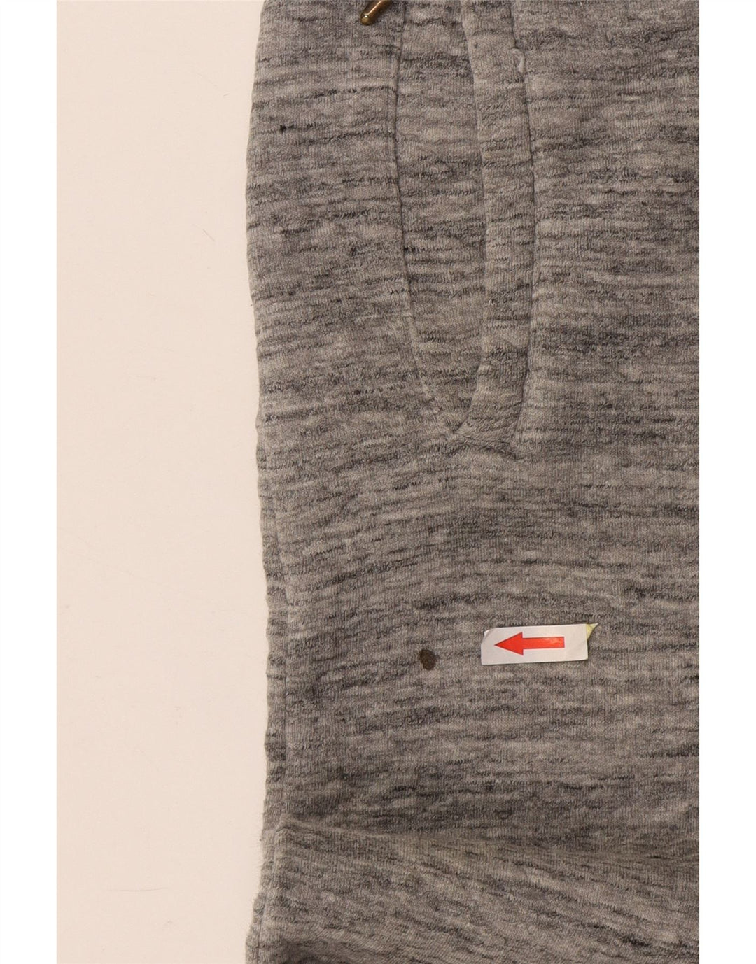 Zara Hombre Pantalones De Chándal Joggers Gris Medio Moteado