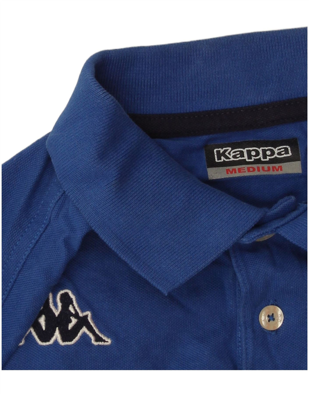 Polo Kappa Hombre Azul Medio
