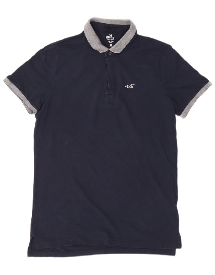Polo Hollister Rugby Hombre Azul Marino Mediano