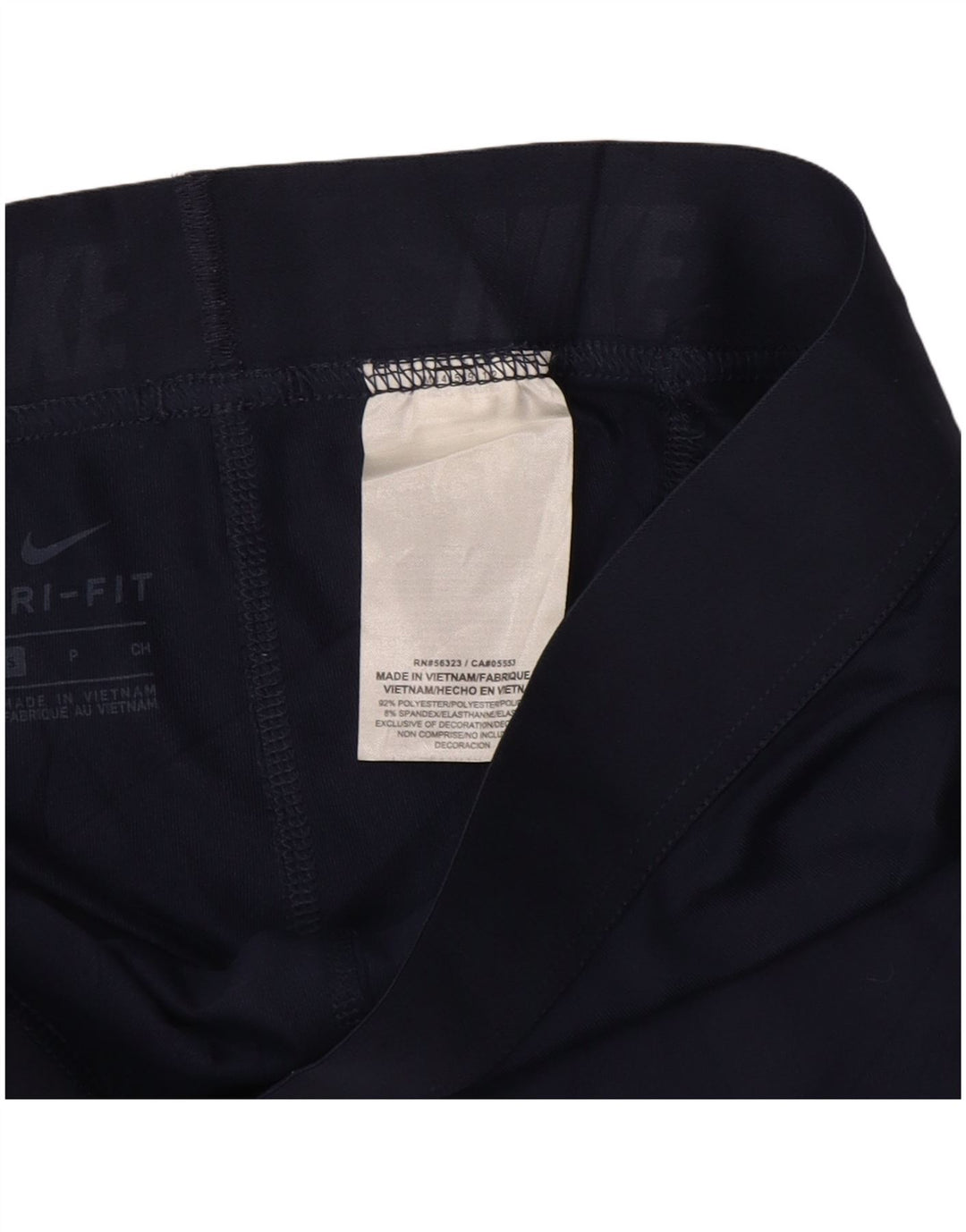 NIKE Pantalones cortos deportivos Dri Fit para hombre, tamaño pequeño, poliéster azul marino