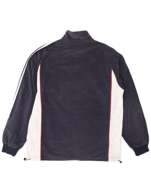Adidas - Chaqueta de chándal para hombre, talla 40/42, color azul marino mediano