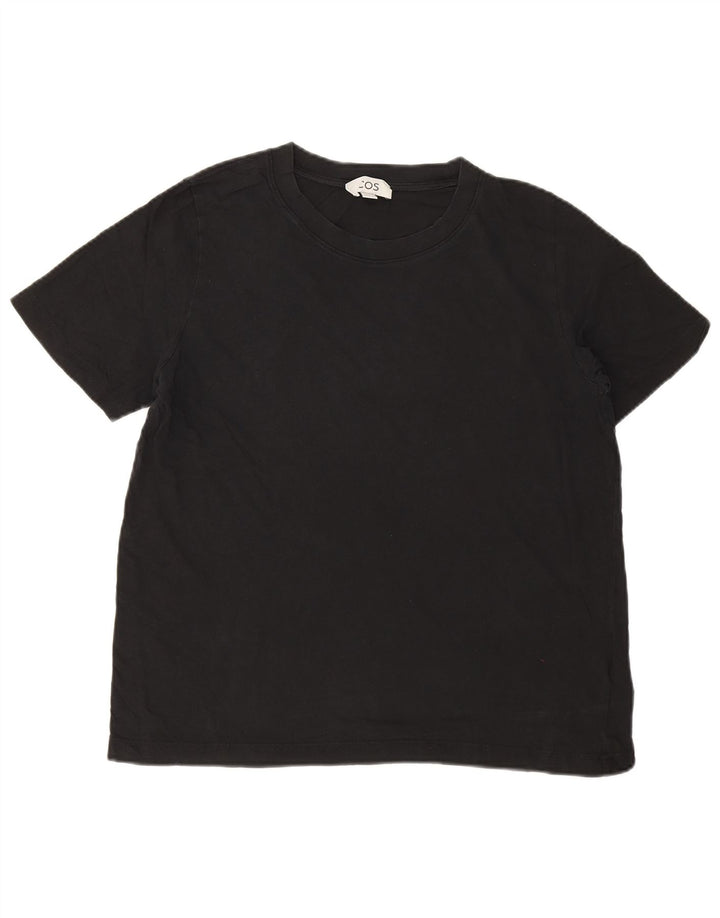 Cos camiseta para hombre Top mediano algodón negro