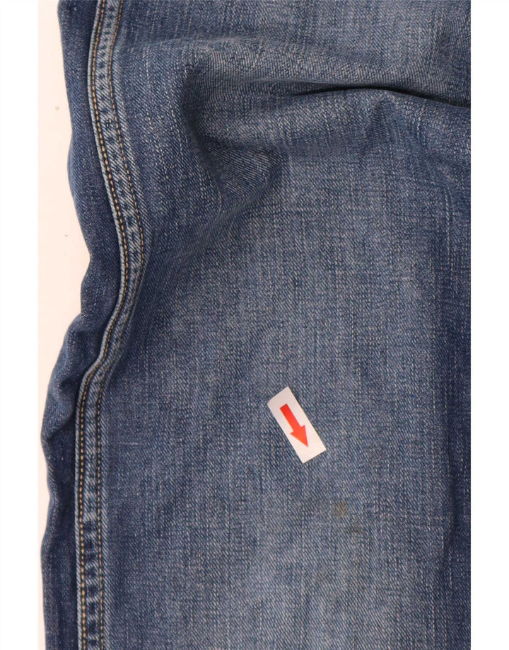 Wrangler Hombre 4 RRB Slim Jeans W34 L34 Algodón Azul