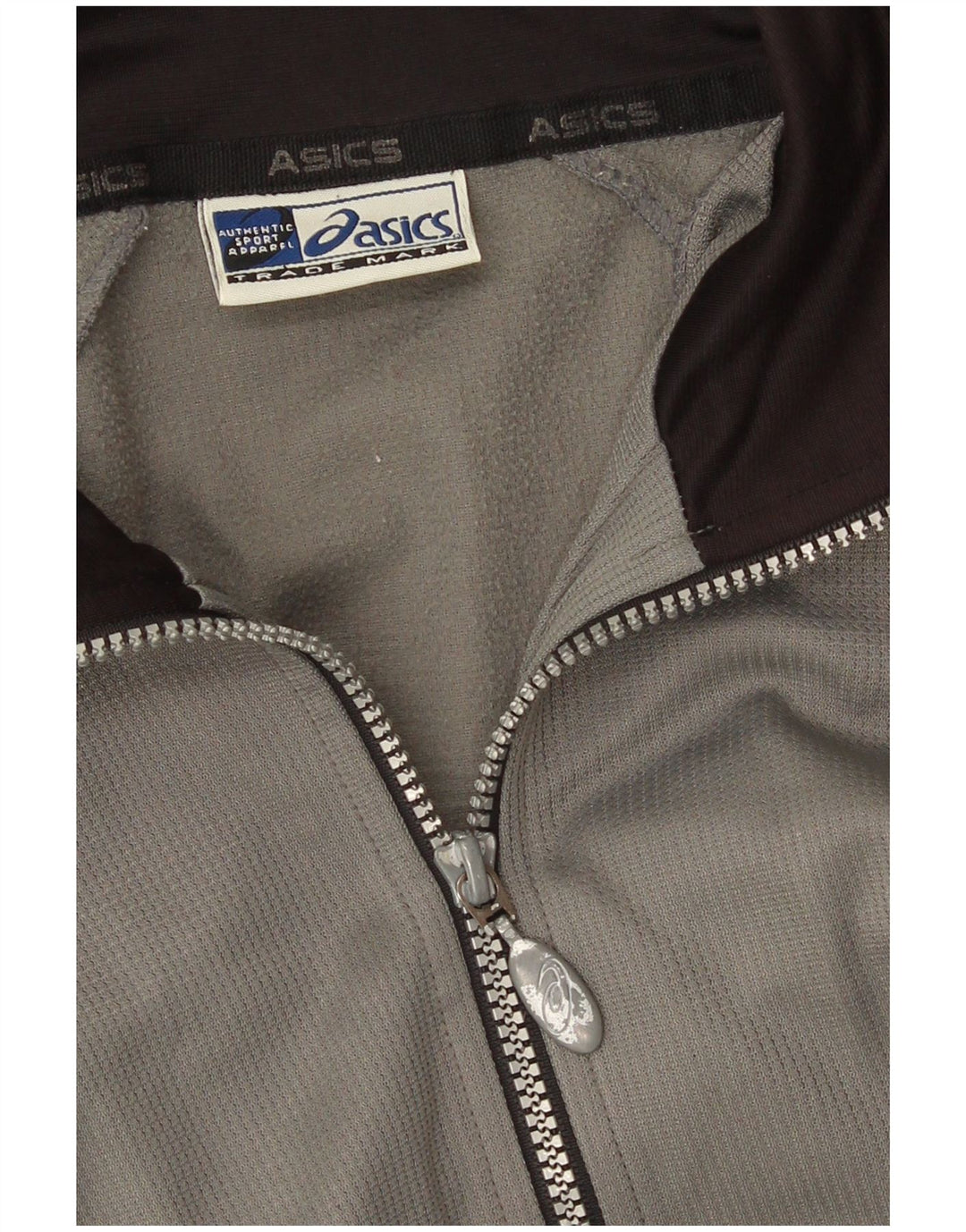 Asics Hombre Chándal Top Chaqueta Gris Medio