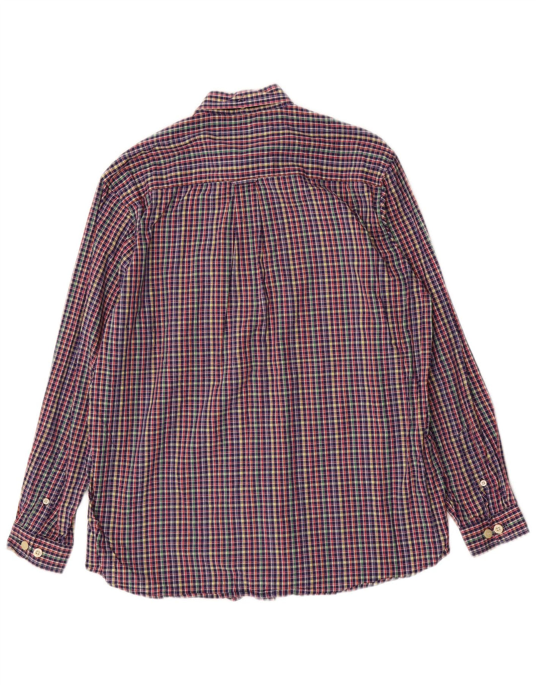 BEN SHERMAN Camisa Hombre XL Cuadros Multicolor
