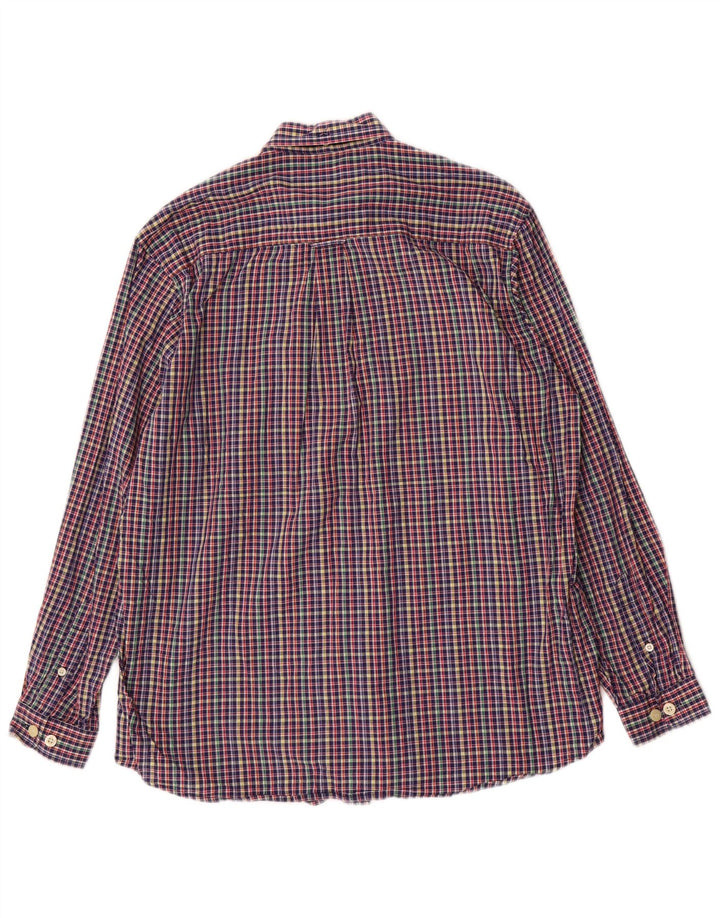 BEN SHERMAN Camisa Hombre XL Cuadros Multicolor