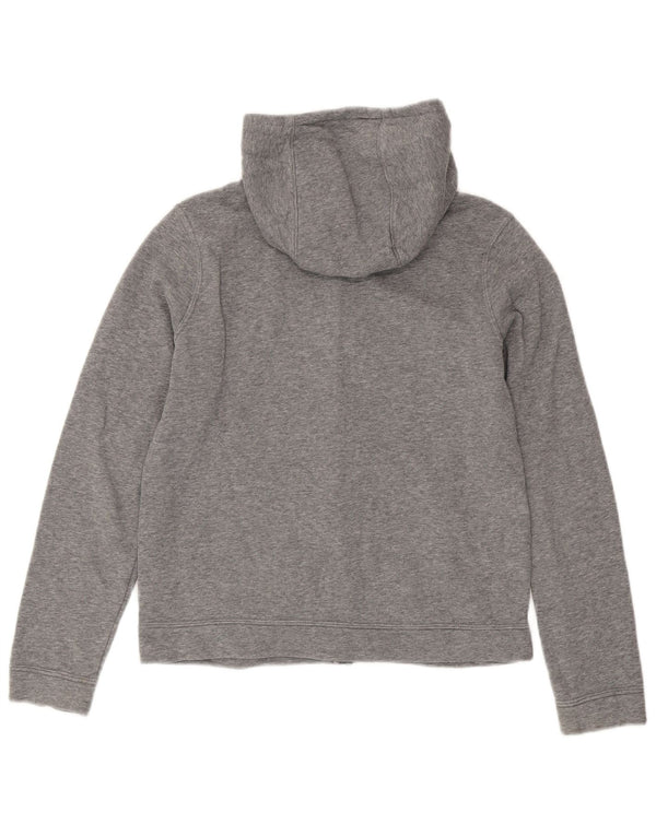 Nike Sudadera con capucha y cremallera para niñas 12-13 años Grande Gris Algodón
