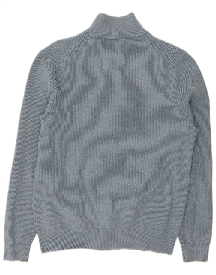 Marks & Spencer Suéter tipo cárdigan para hombre Poliéster azul medio
