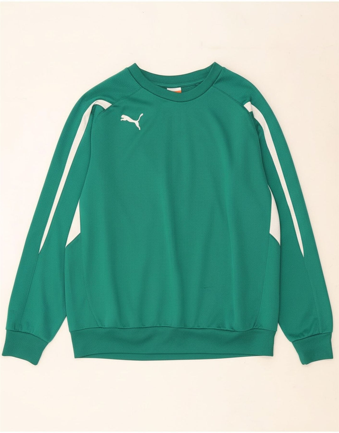 PUMA Sudadera tipo jersey para hombre, tamaño grande, color verde, poliéster