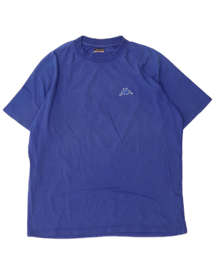 Camiseta Kappa Hombre Top Large Azul Algodón