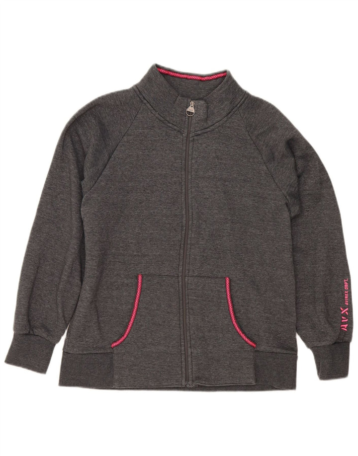 Avirex Chaqueta de chándal para mujer UK 20 2XL Algodón gris