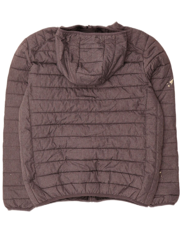 Chaqueta acolchada con capucha para hombre Ellesse UK 42 XL Poliamida gris