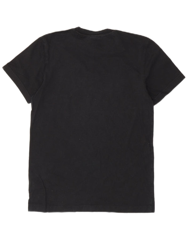 ADIDAS Camiseta gráfica para hombre Top Pequeño Algodón negro