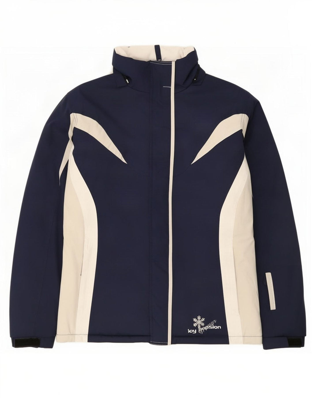Chaqueta de esquí para mujer MC Kee's IT 44 Medium Azul marino Colorblock