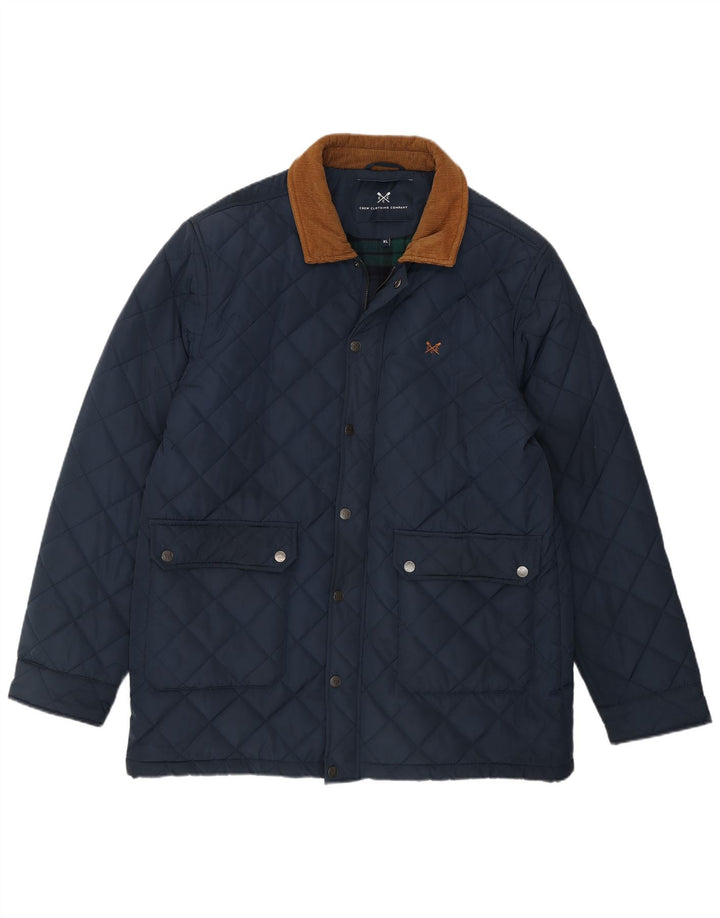 Crew Clothing Chaqueta acolchada para hombre UK 42 XL Poliéster azul marino
