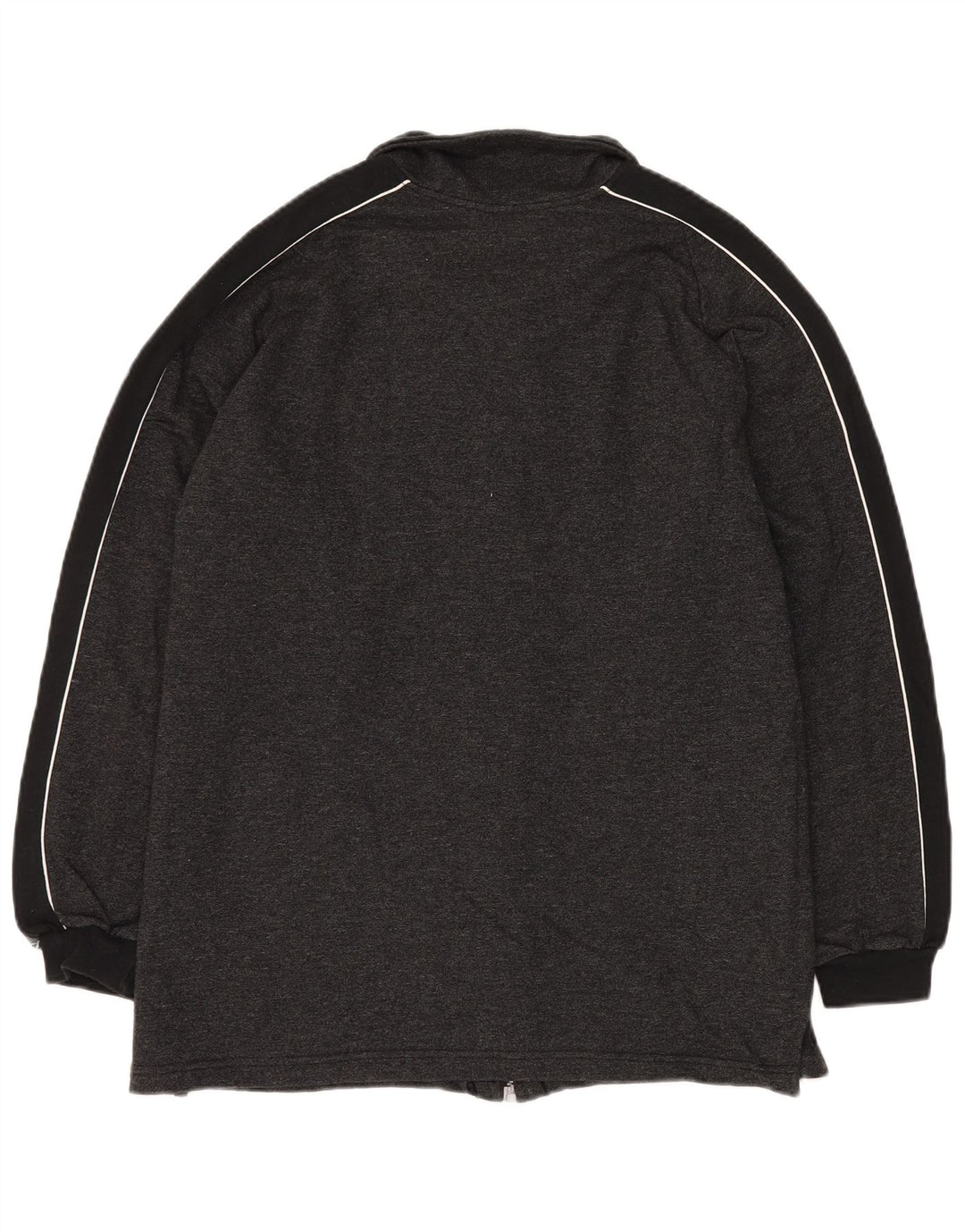 ASICS Mens Graphic Chándal Top Chaqueta XL Gris