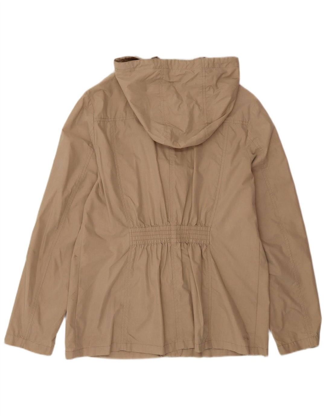 Chaqueta utilitaria con capucha para mujer Fat Face UK 44 Large Algodón beige