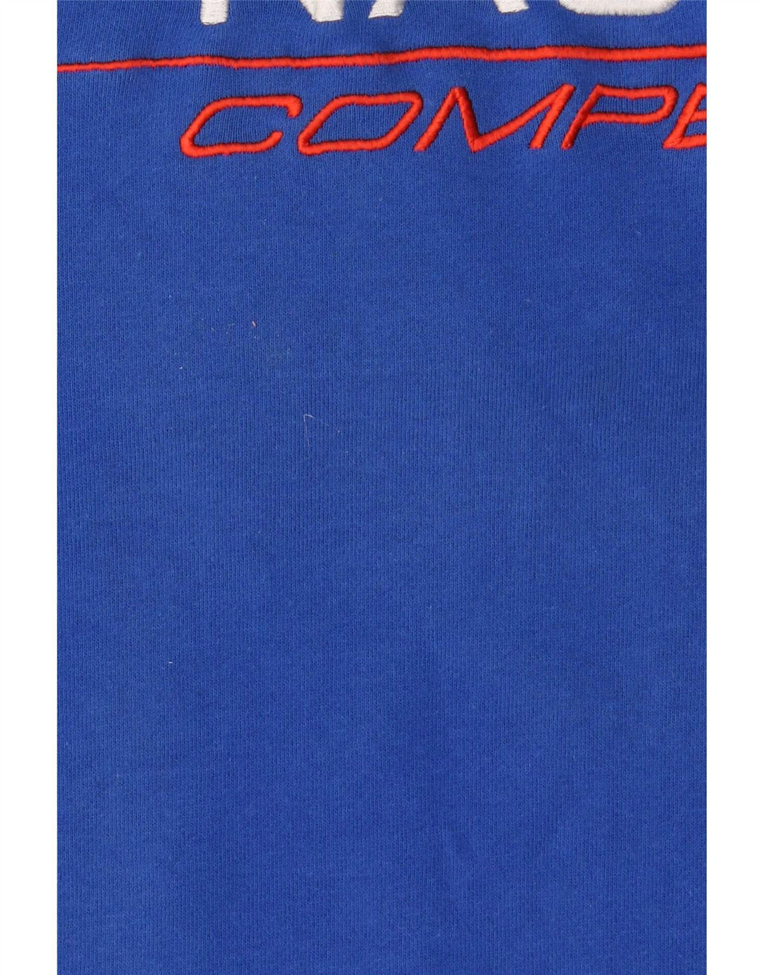 Nautica Sudadera Gráfica para Hombre Jersey Grande Algodón Azul