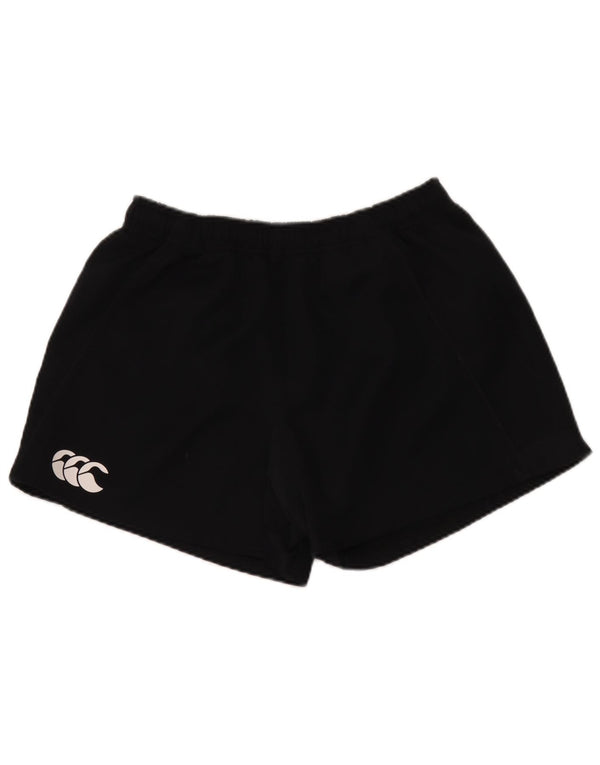 Canterbury Pantalones cortos deportivos para hombre XL Poliéster negro