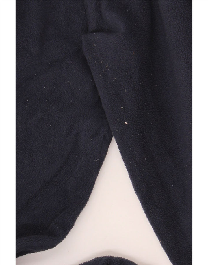 Jersey de forro polar con cuello y cremallera para hombre de Mountain Warehouse Poliéster azul marino grande