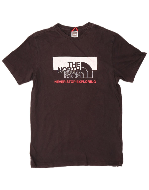 The North Face Camiseta gráfica para hombre Top Small Black Cotton