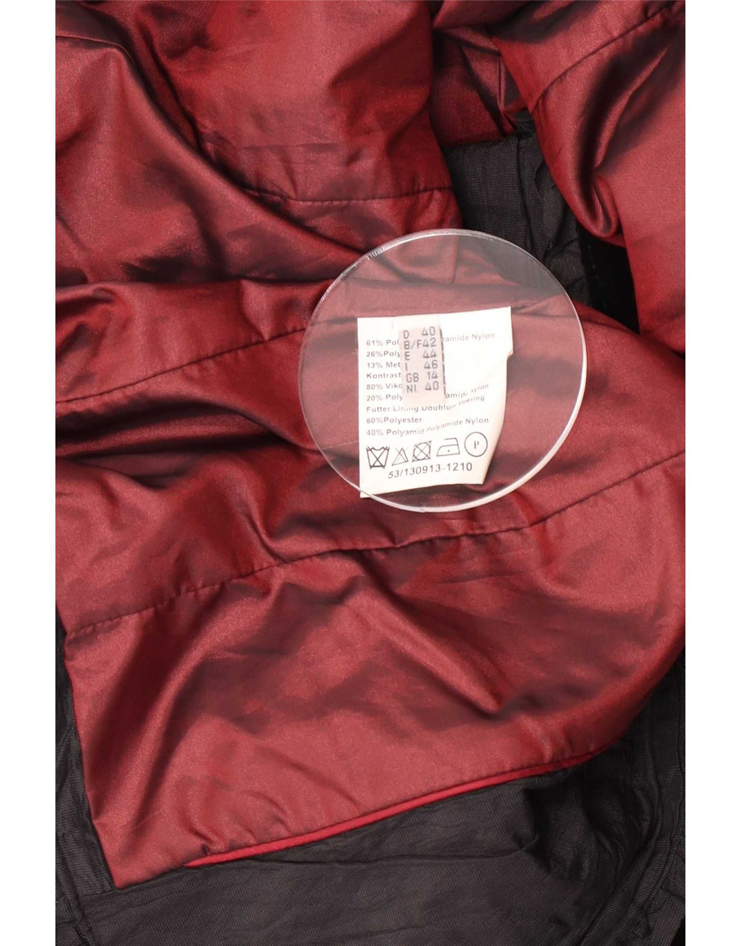 Vintage mujer 4 botones Blazer chaqueta Reino Unido 14 medio negro colorblock