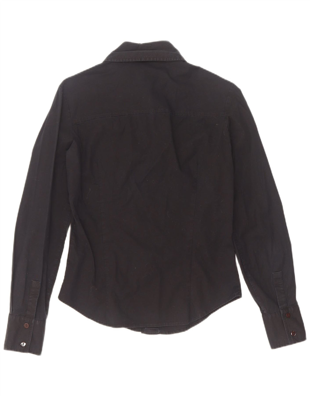 Camisa De Mujer Sportstaff IT 44 Mediana Negro Algodón