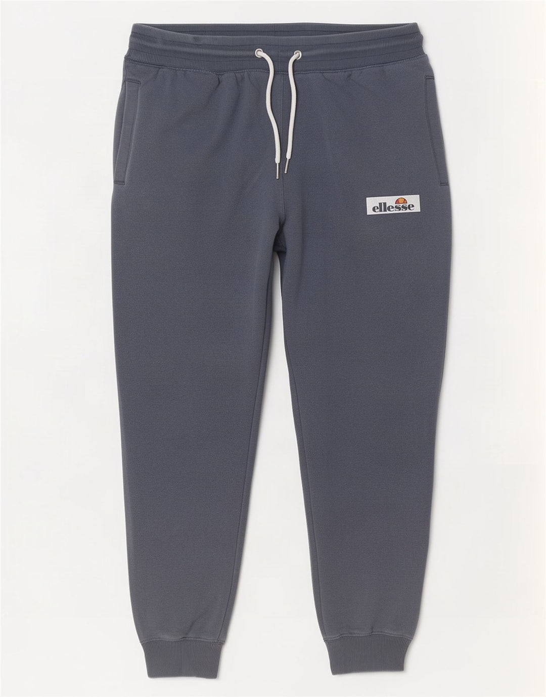 Ellesse Hombre Pantalones De Chándal Joggers XL Gris Algodón