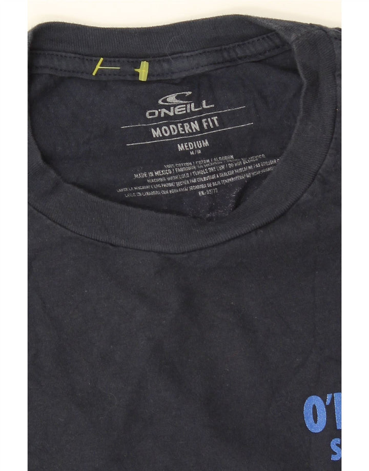 O'NEILL Camiseta gráfica de ajuste moderno para hombre Top mediano de algodón azul marino