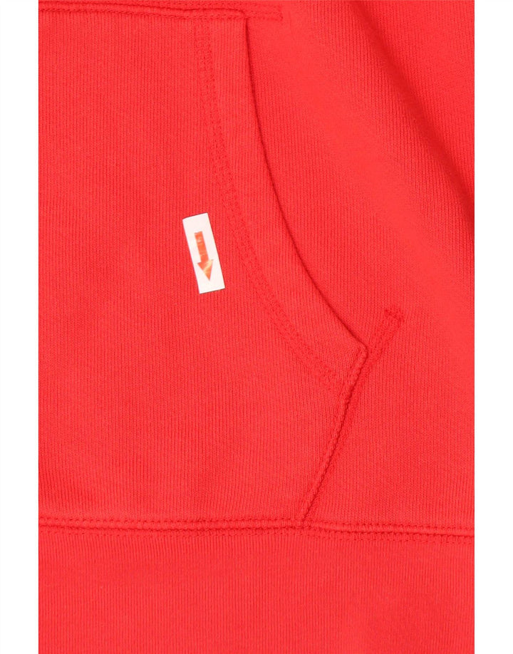 Levi's Hombre Sudadera Con Capucha Y Cremallera De Algodón Color Block Rojo Grande