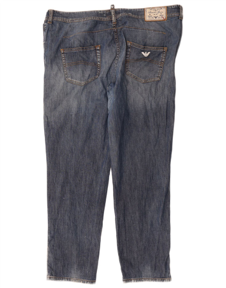 Jeans Armani Mujer Slim W32 L27 Algodón Azul