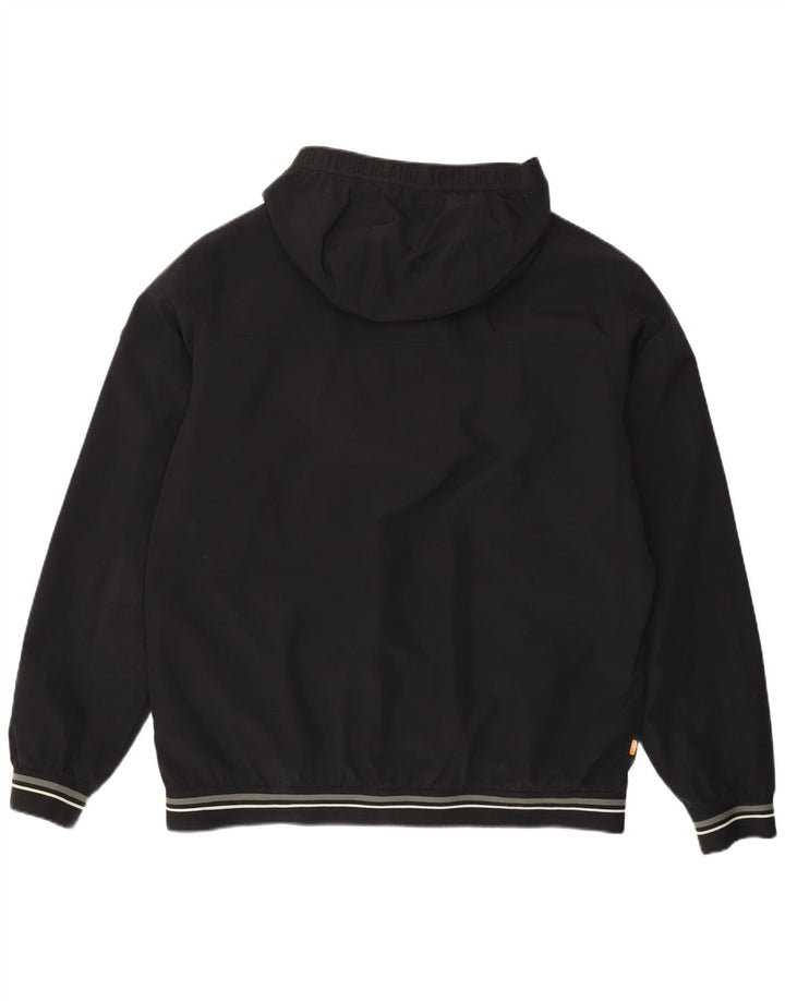 Timberland Chaqueta Bomber con Capucha para Hombre UK 42 XL Nylon Negro