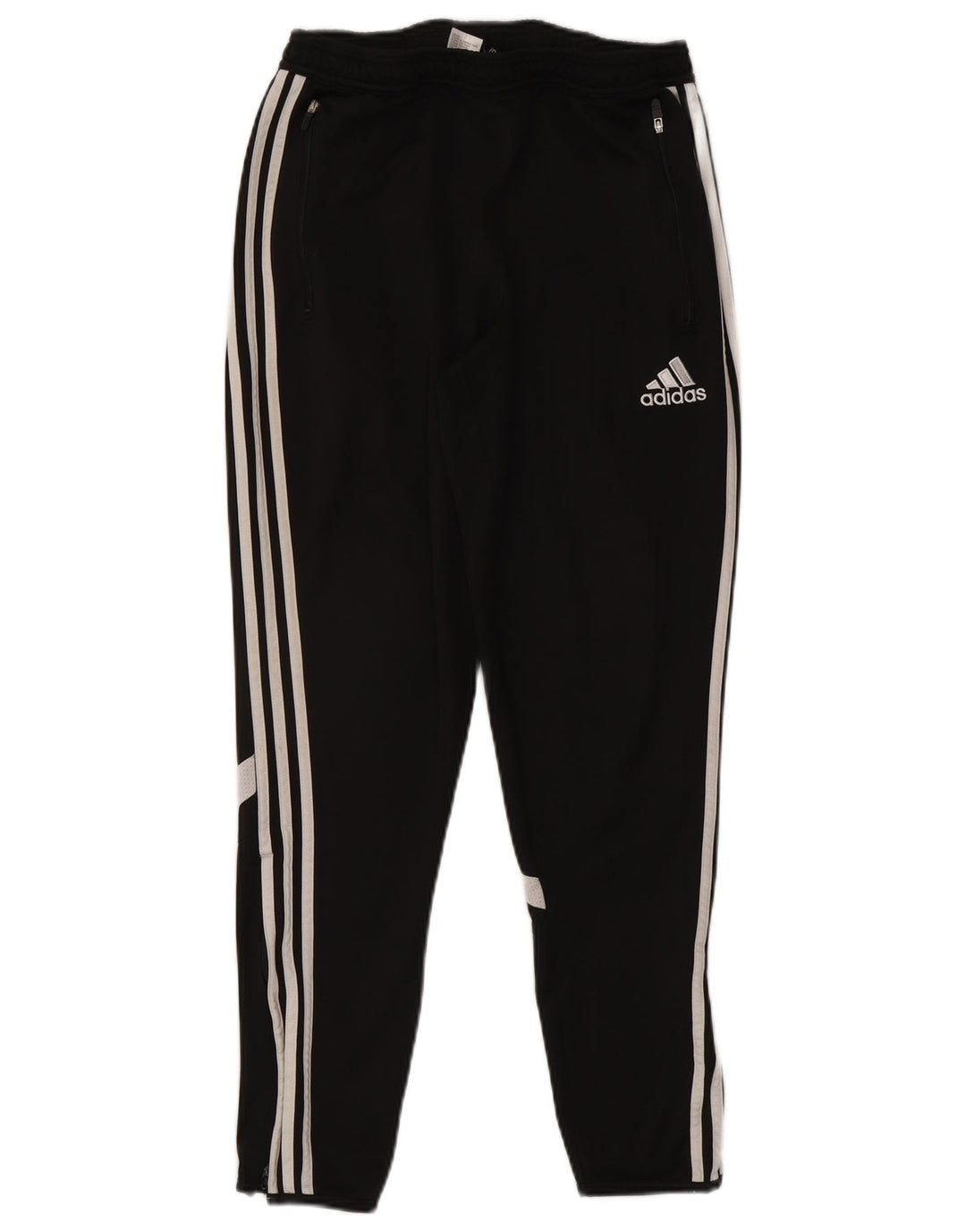 Adidas Hombre Climacool Chándal Pantalones Medianos Negro Rayas Deportes