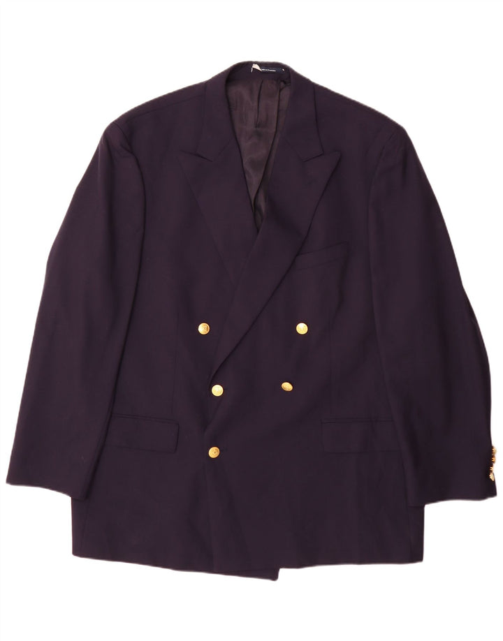 Chaps Ralph Lauren Chaqueta tipo blazer con doble botonadura para hombre UK 42 XL Azul marino