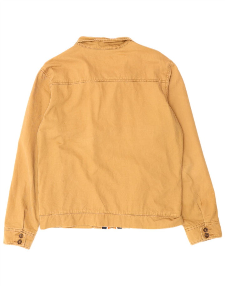 QUIKSILVER Chaqueta Bomber para Hombre UK 36 Small Beige Algodón