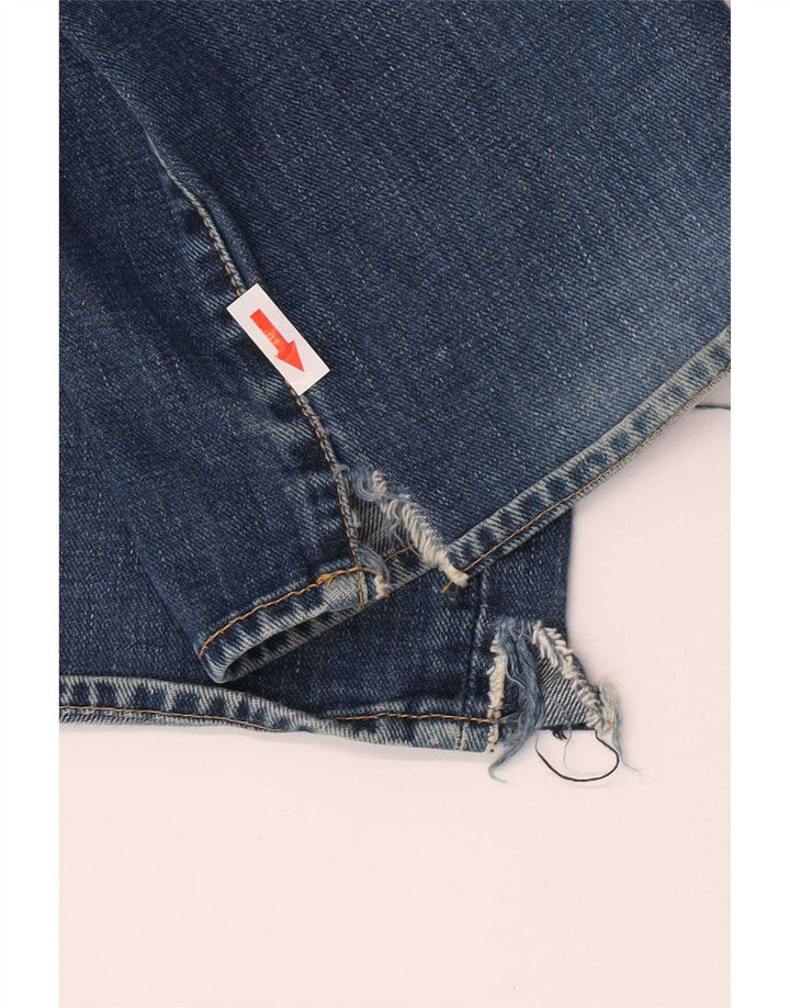Diesel Vaqueros Rectos Hombre W32 L30 Algodón Azul