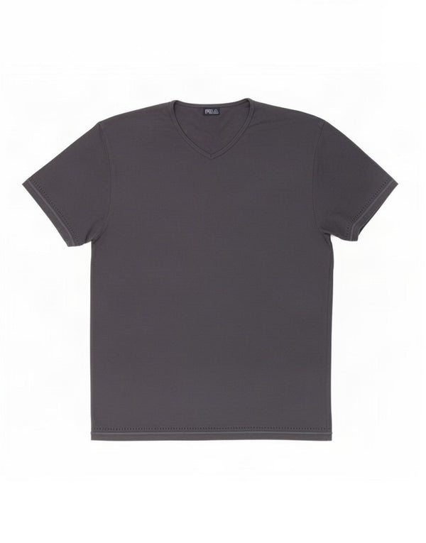Fila - Camiseta para hombre, talla grande, azul marino, modal