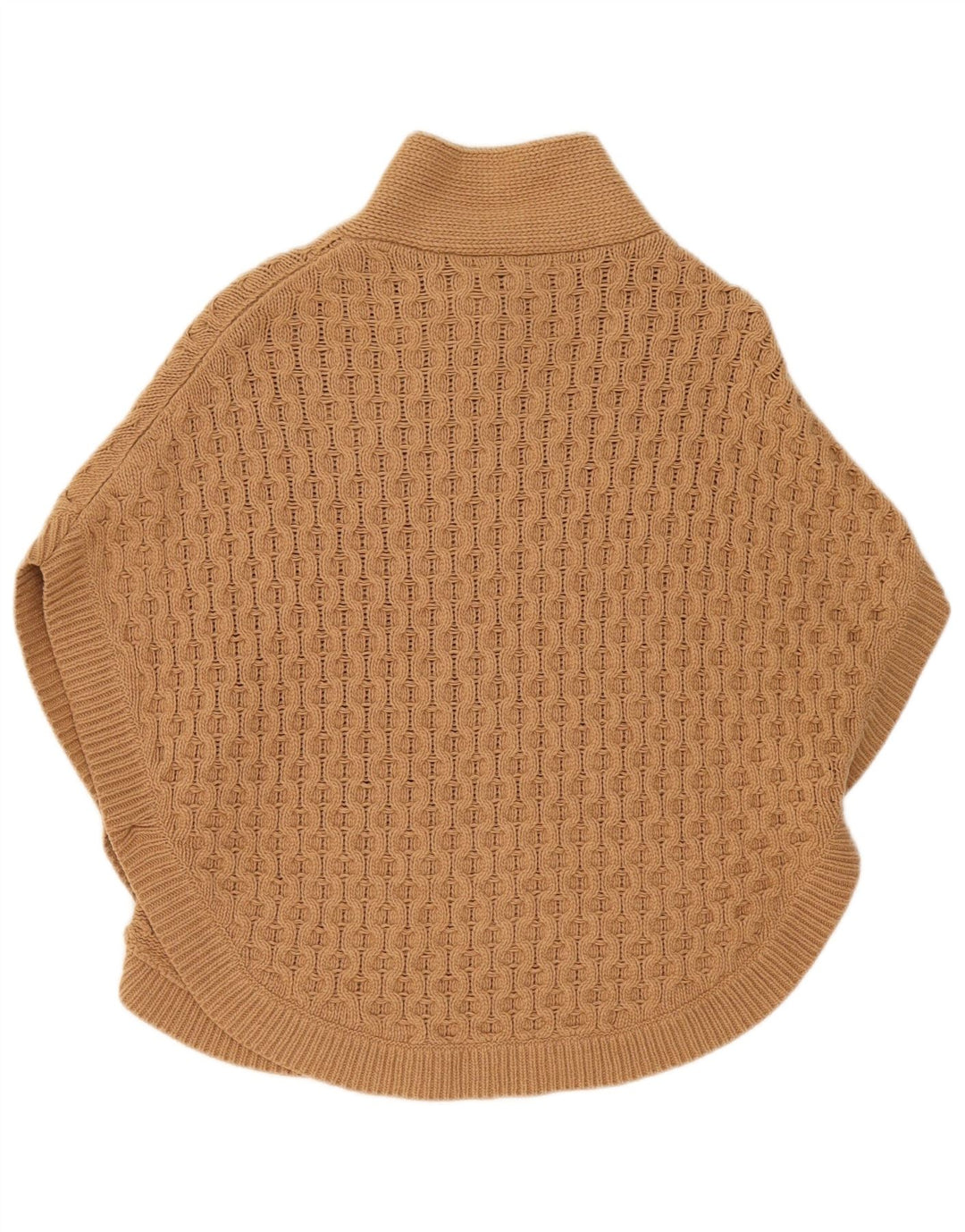 Massimo Dutti Poncho Jumper Niña 12-13 Años Lana Marrón