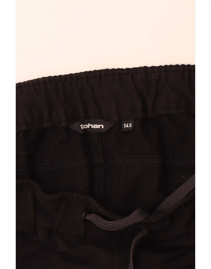 Rohan Pantalones de chándal para mujer UK 44 Large Poliéster negro