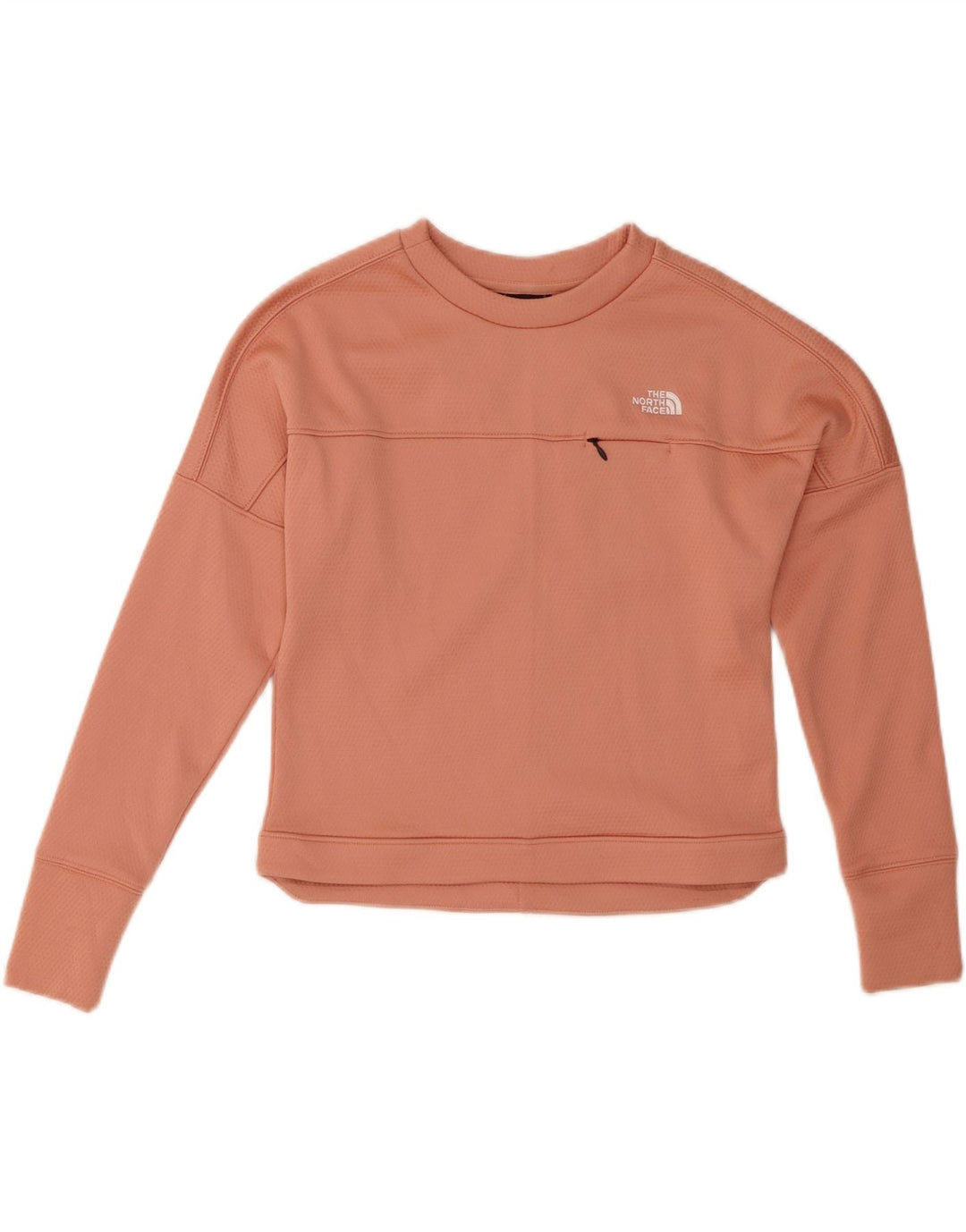 The North Face Sudadera corta para mujer Jersey UK 6 XS Naranja Poliéster