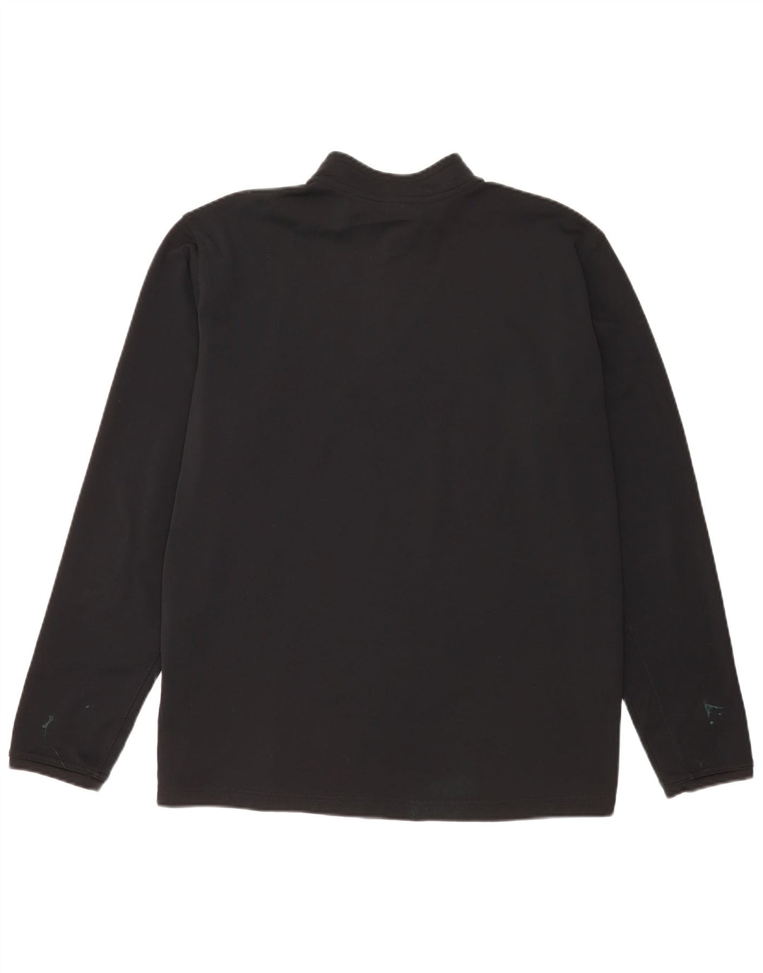 Nike Dri Fit - Chándal con cremallera y cuello para hombre, talla 2XL, poliéster negro