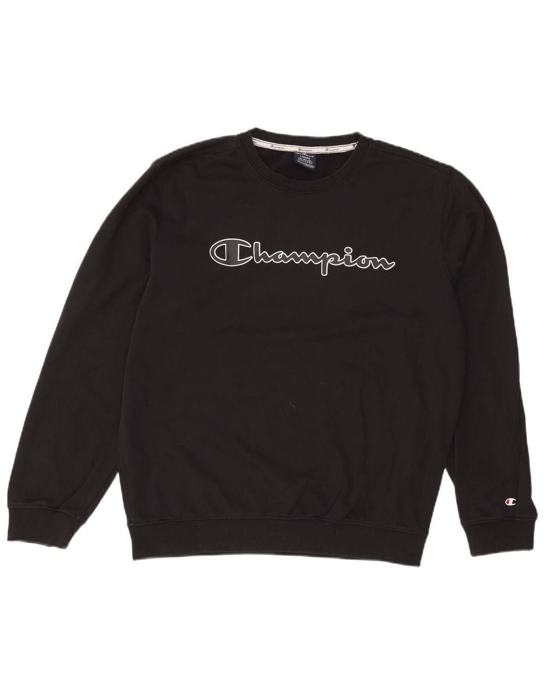 Champion Sudadera Gráfica para Hombre Jumper Large Negro