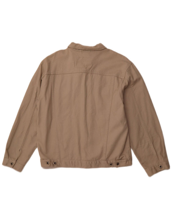 ARIZONA Chaqueta vaquera para hombre UK 40 Grande Algodón beige