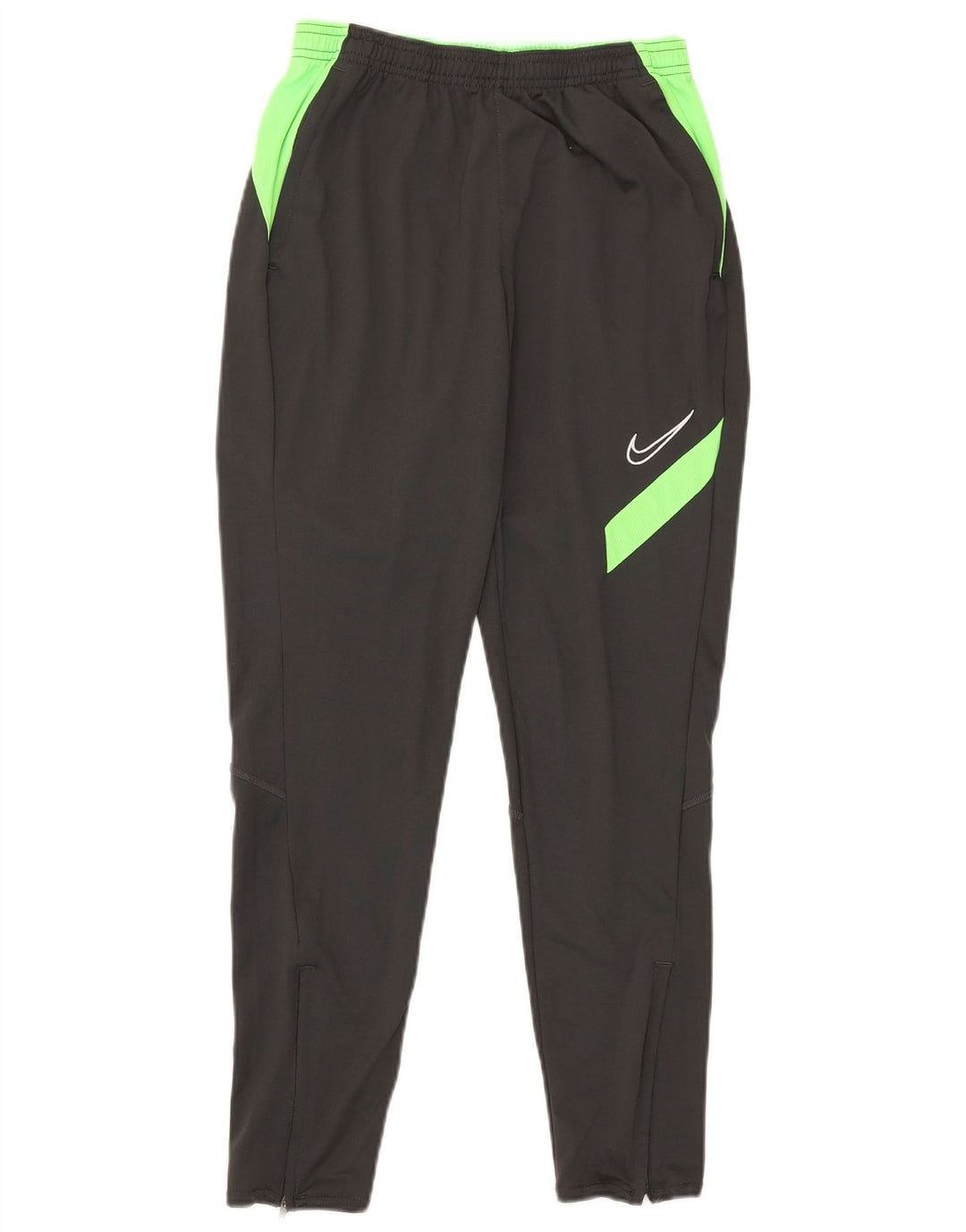 Nike Pantalones De Chándal Dri Fit Para Hombre Poliéster Color Block Gris Pequeño