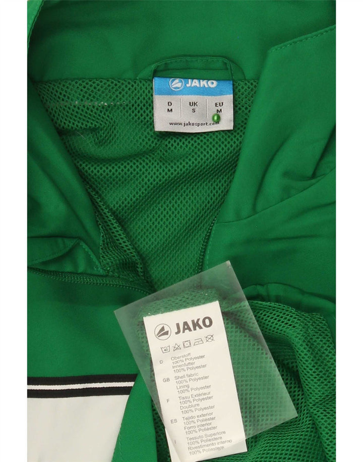 Jako Hombre Chándal Top Jacket Small Verde Colorblock Poliéster
