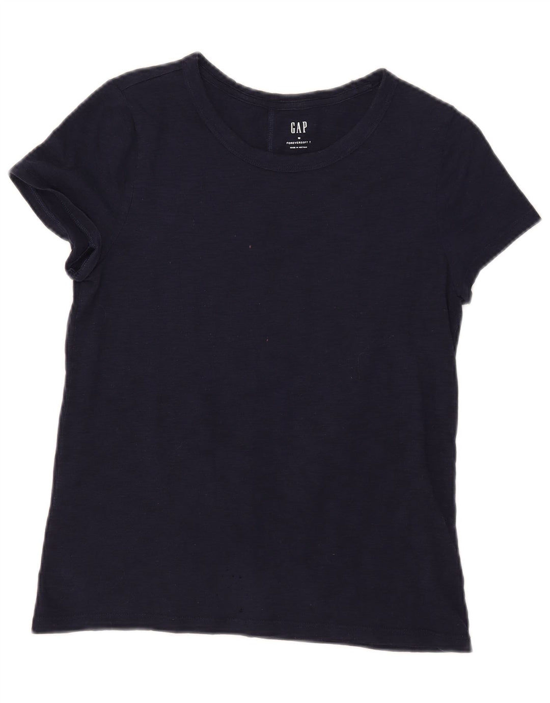 Gap Camiseta para Mujer Top UK 12 Medium Azul Marino Algodón