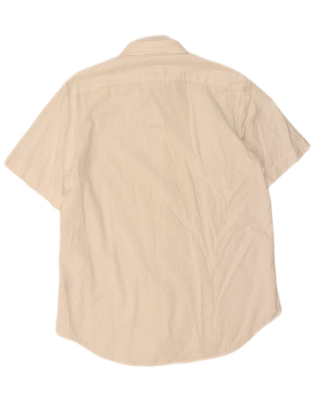 CARRERA Mens Short Sleeve Shirt Large White