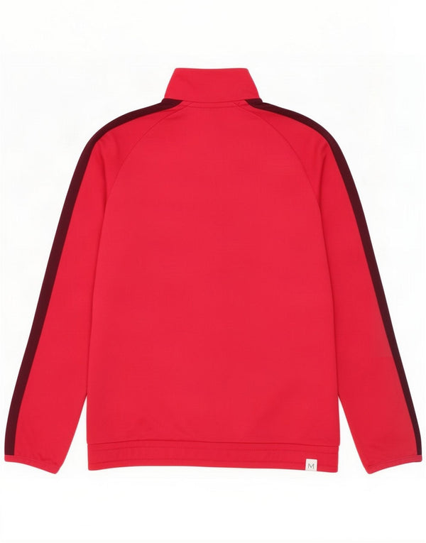 Puma Girls Graphic Tracksuit Top Jacket 11-12 Years Pink Colourblock