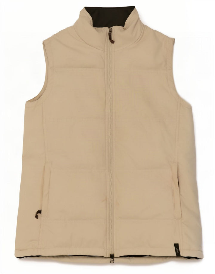 Musto Chaleco Acolchado Para Mujer UK 12 Medium Off White Poliéster